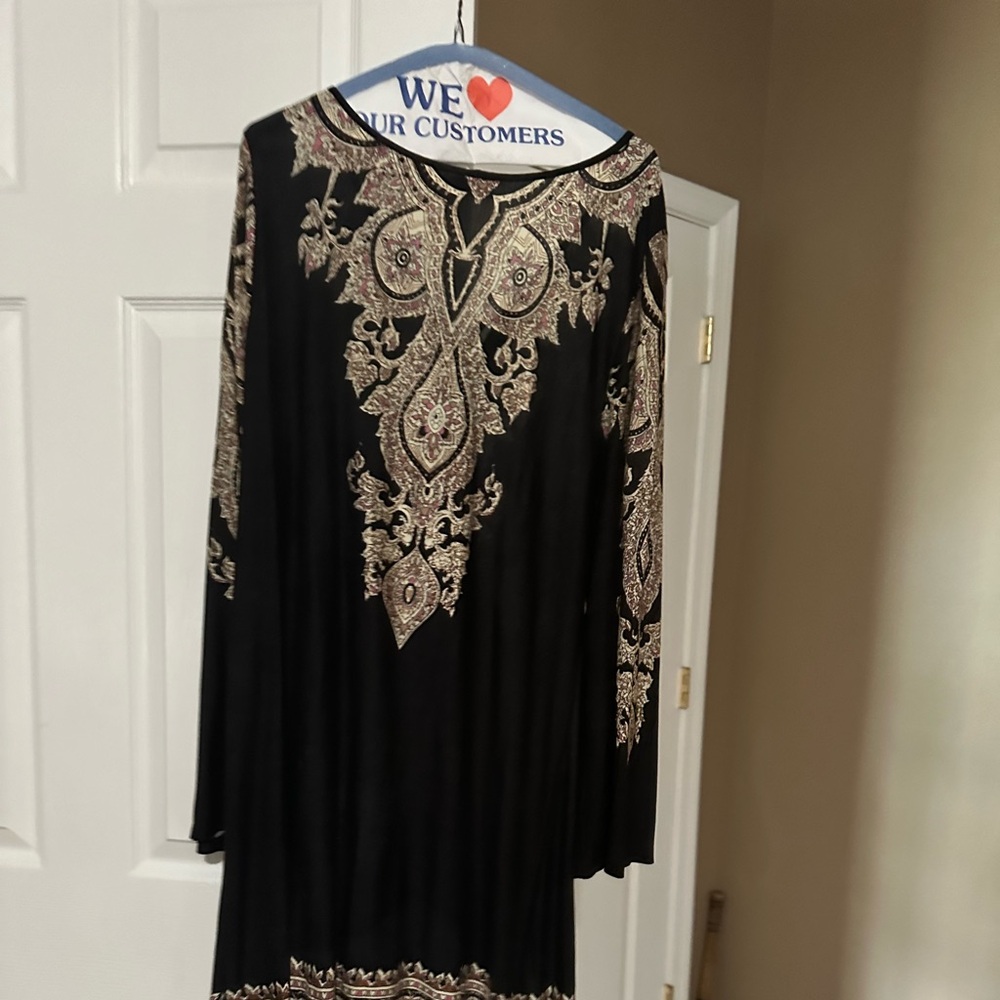 Lascana dress doesn’t have a size on it but looks like a large